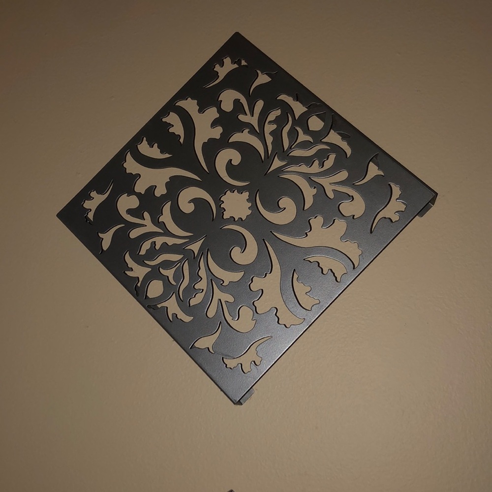 Silver Design Wall Decor